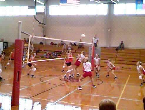 Julia's blocking was awesome as usual ......